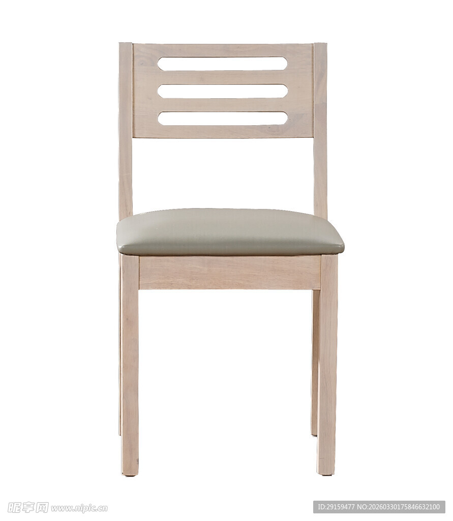 简约木质餐椅
