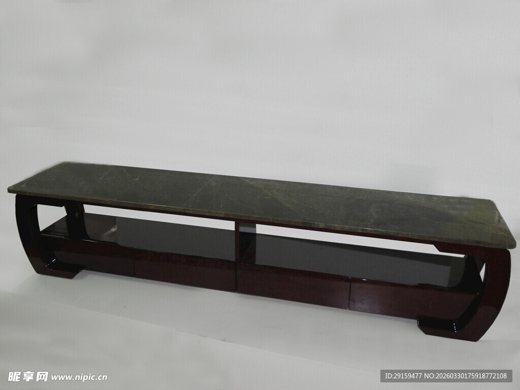 中式简约木质电视柜