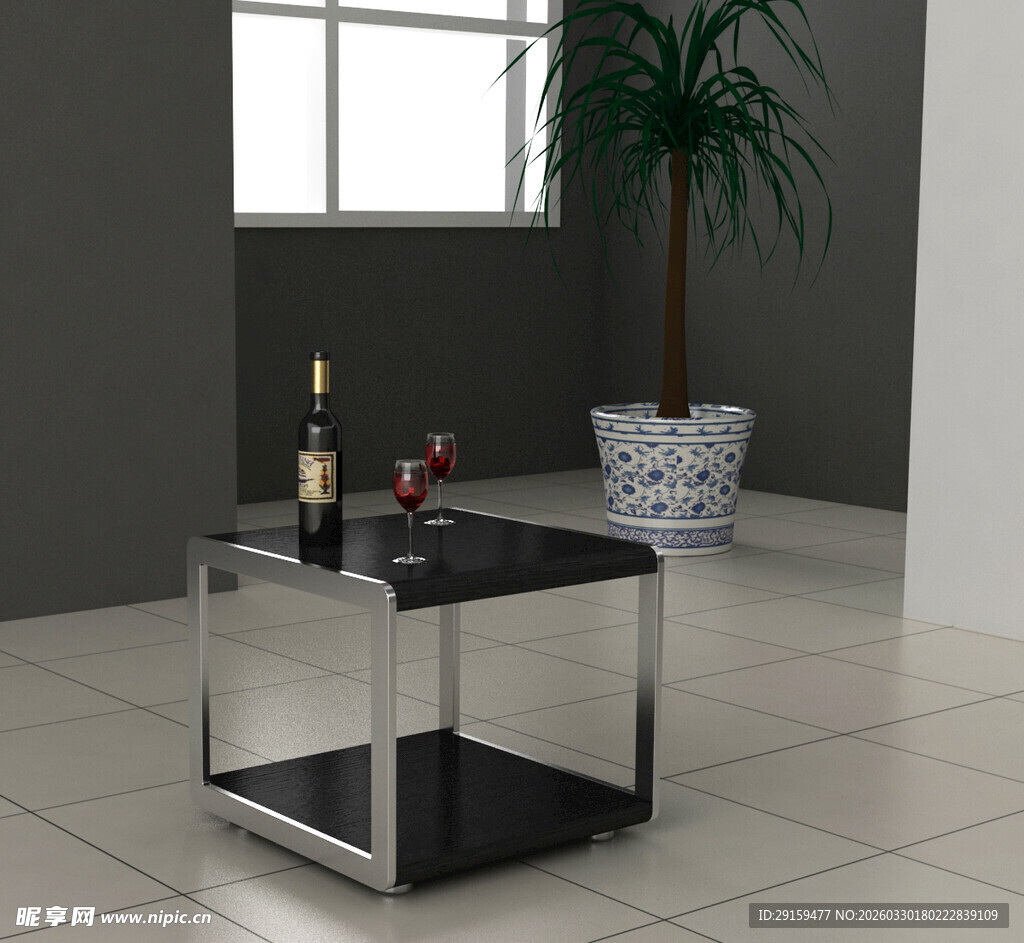 现代简约风格小茶几