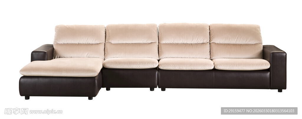 现代简约转角沙发组合