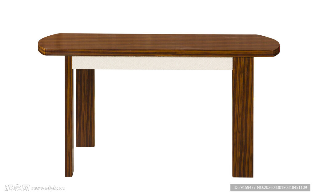 简约木质长条桌