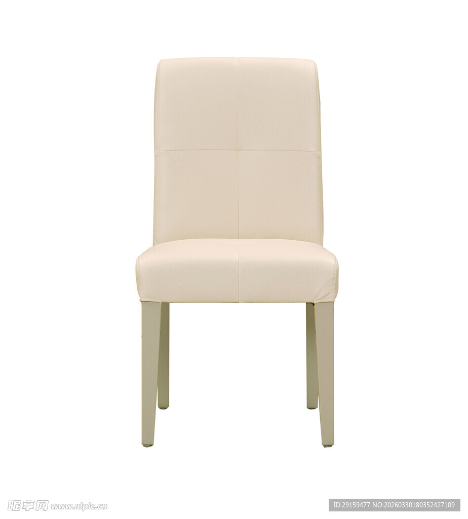 米色简约餐椅