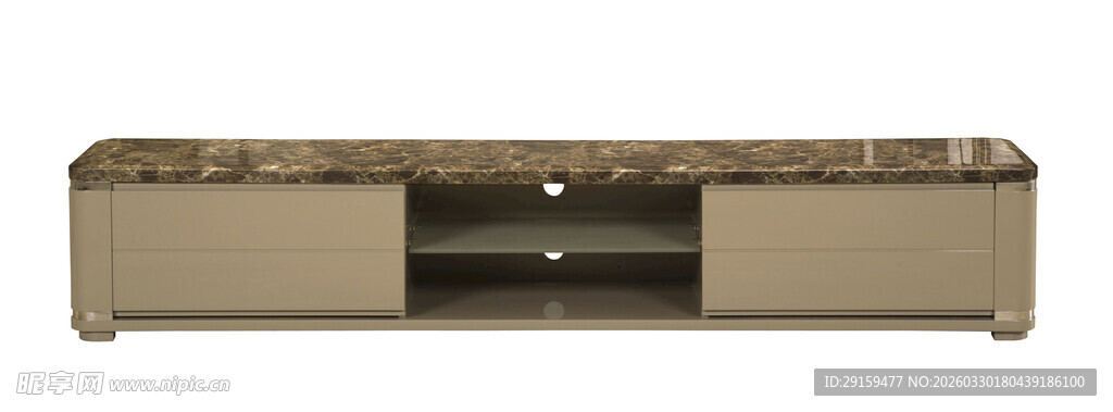 简约现代金色电视柜