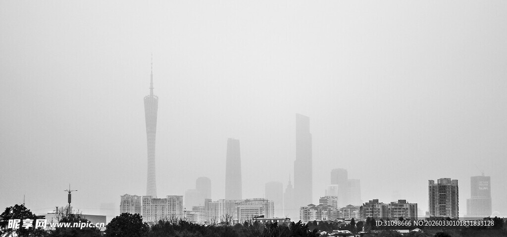 城市天际线景观