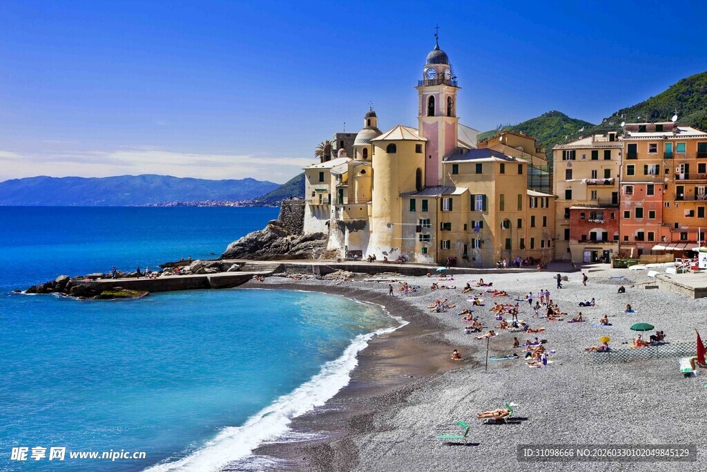 意大利海滨小镇美丽风光