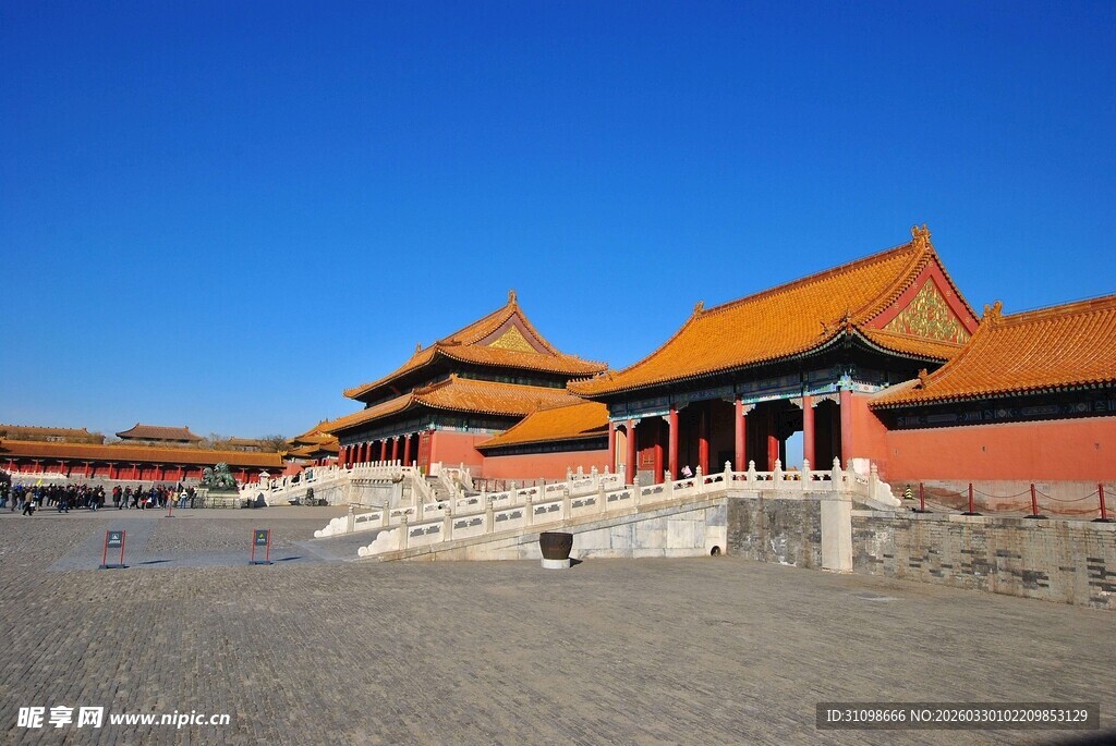 故宫宫殿建筑壮丽景观