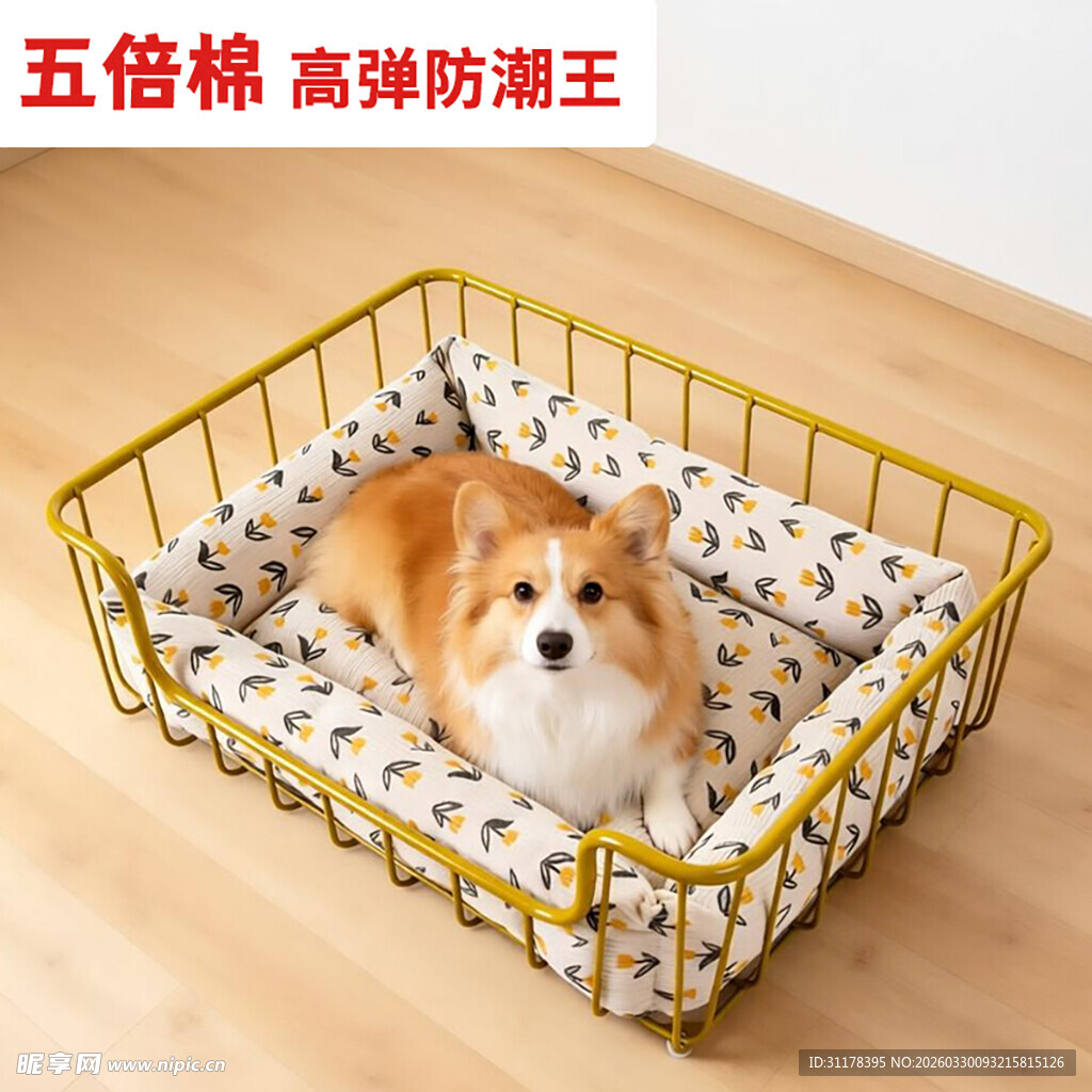 钢制宠物床主图