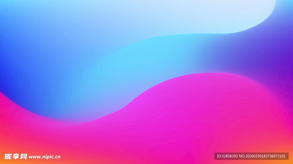 梦幻渐变流体背景图案