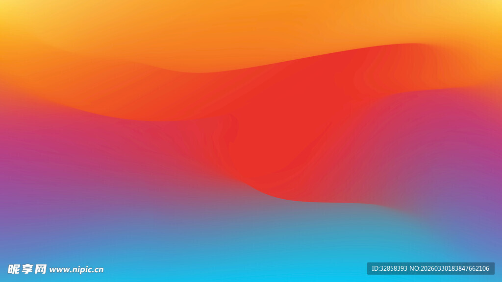 绚丽多彩渐变抽象背景图