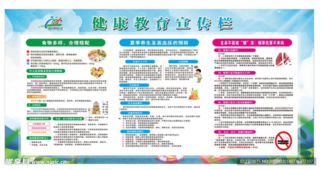 健康教育宣传栏