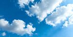 蓝天白云美景