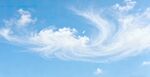蓝天飘卷云