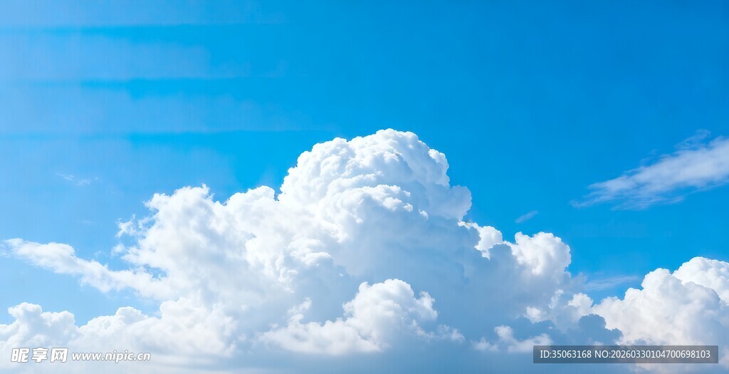 蓝天白云梦幻天空美景