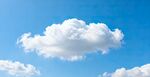 蓝天飘白云
