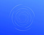 蓝色渐变圆环抽象背景图