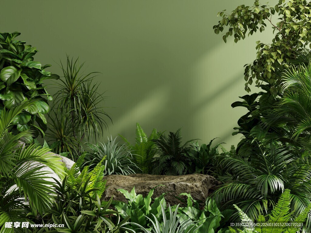 室内绿植景观生机盎然