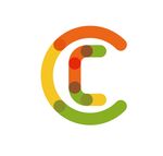 多彩字母C标志设计