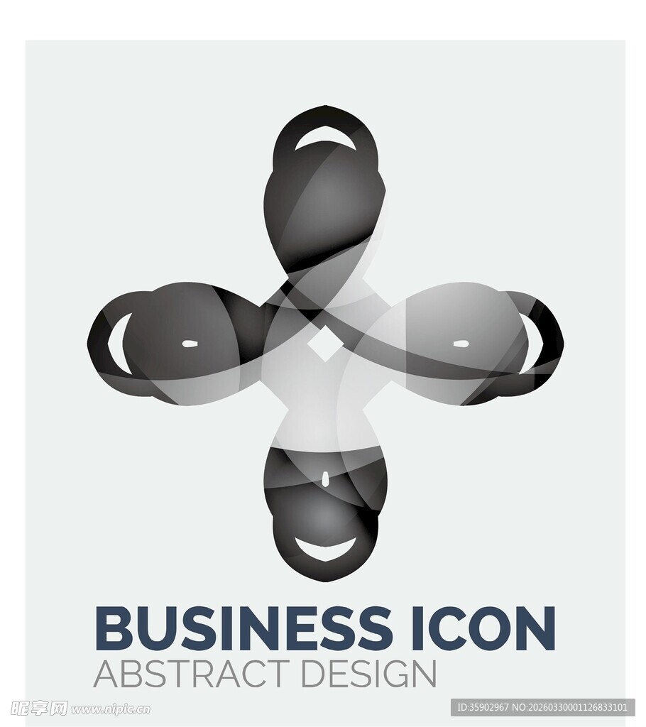 商务抽象图标设计