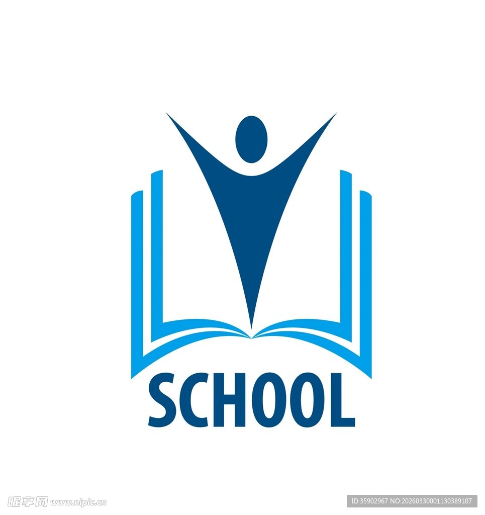 学校教育标志设计