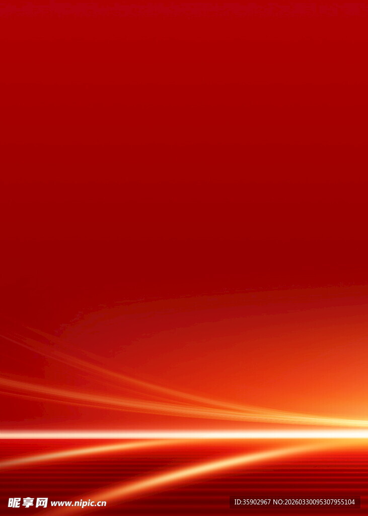 红色动感光线背景素材