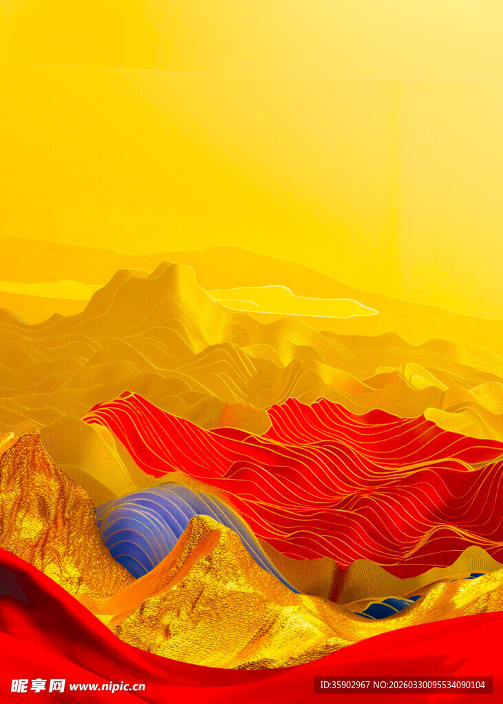 多彩绸布展现绚丽质感