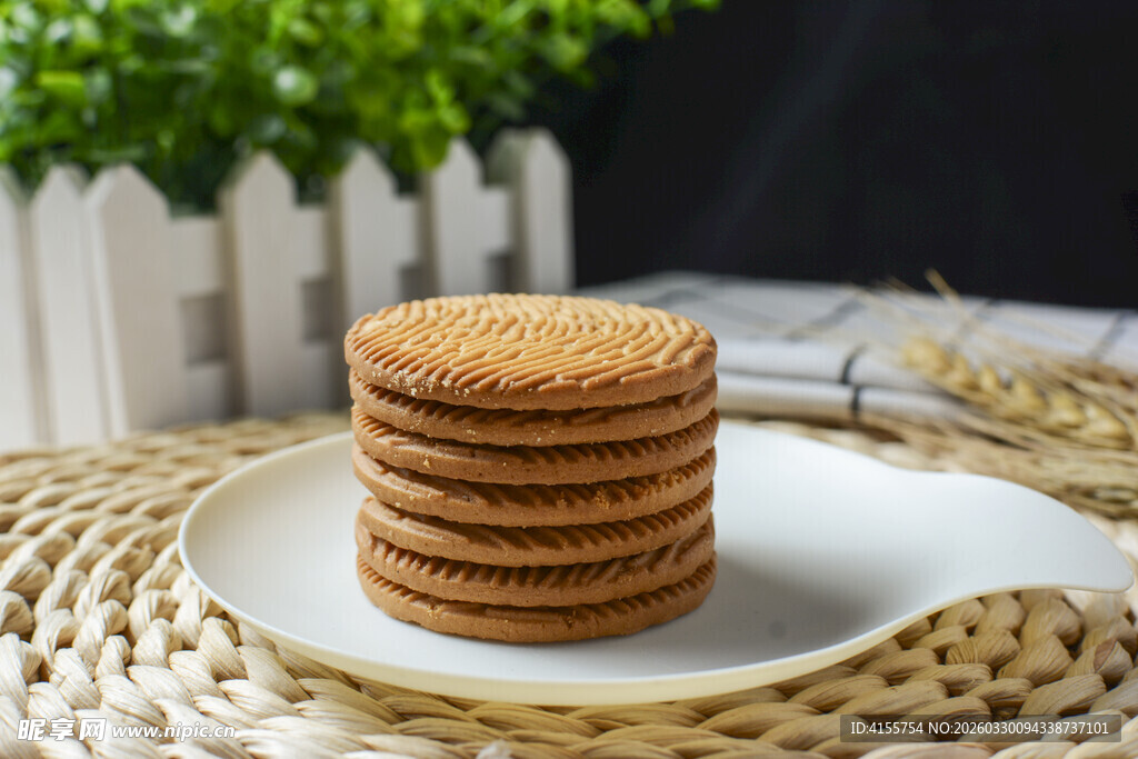 堆叠 猴头菇饼干