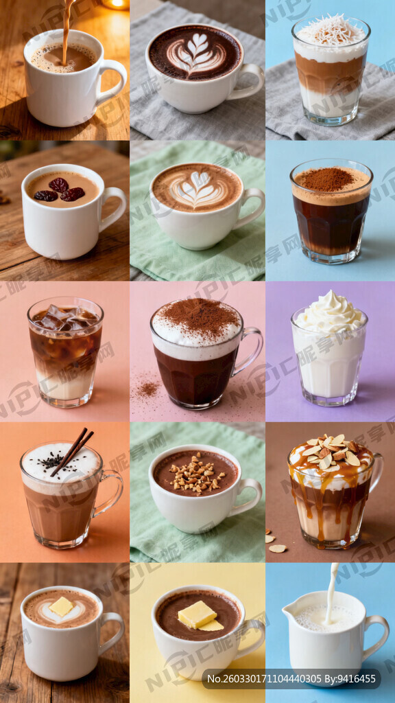 美式咖啡  拿铁咖啡     