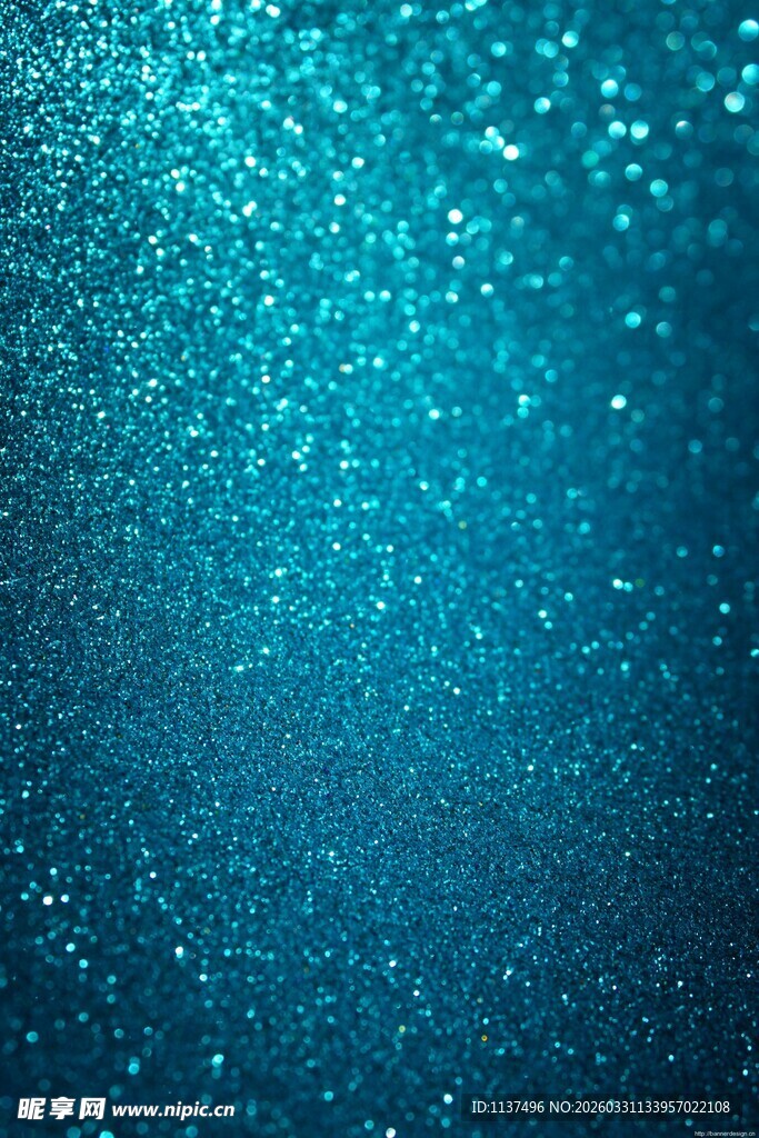 梦幻蓝调闪烁背景