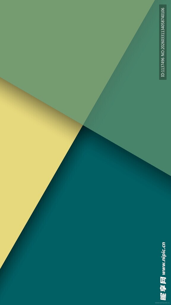 几何色块拼接背景图