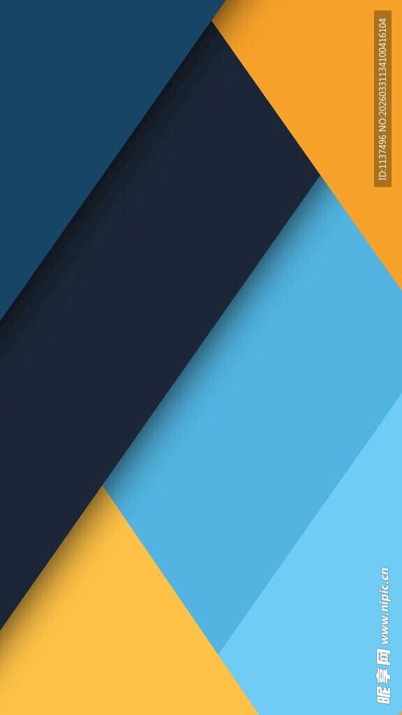 多彩几何拼接背景图案