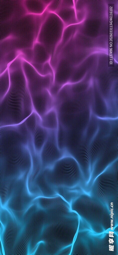 梦幻炫彩闪电纹理背景