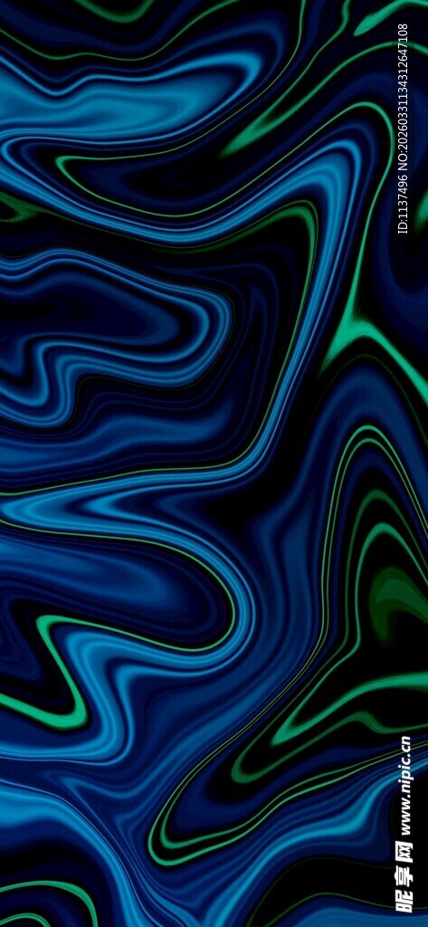 梦幻蓝色抽象纹理图案