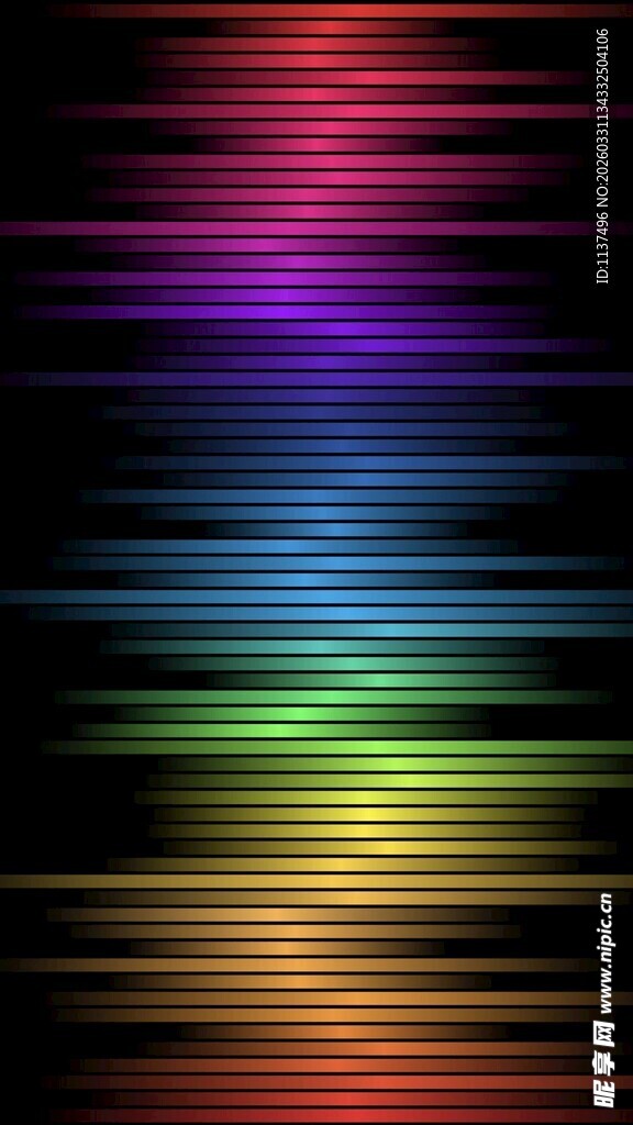 绚丽多彩的渐变条纹背景