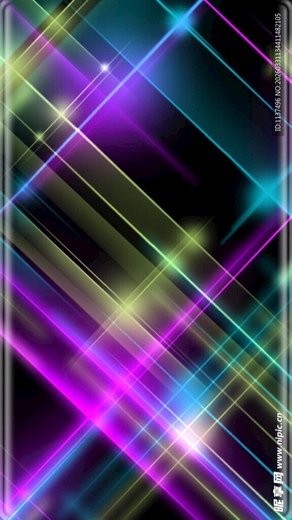 炫彩交错光线背景图