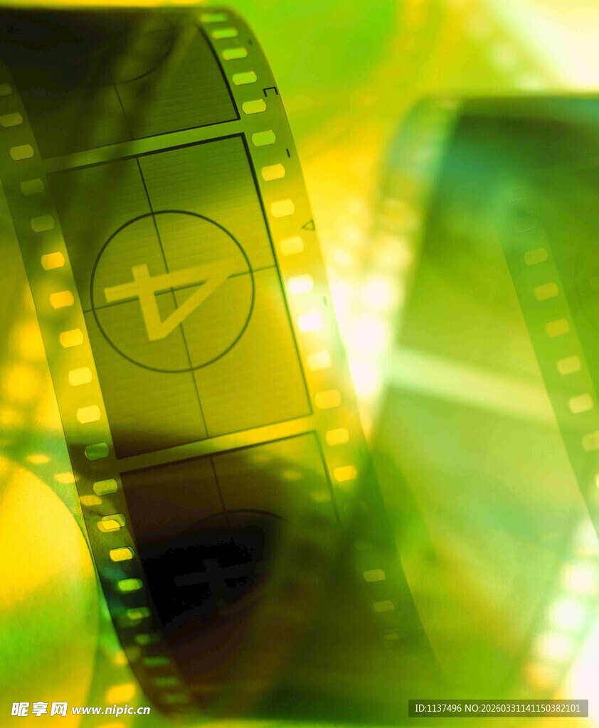 电影胶片特写的光影魅力