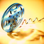 电影胶片盘 光影魅力展现