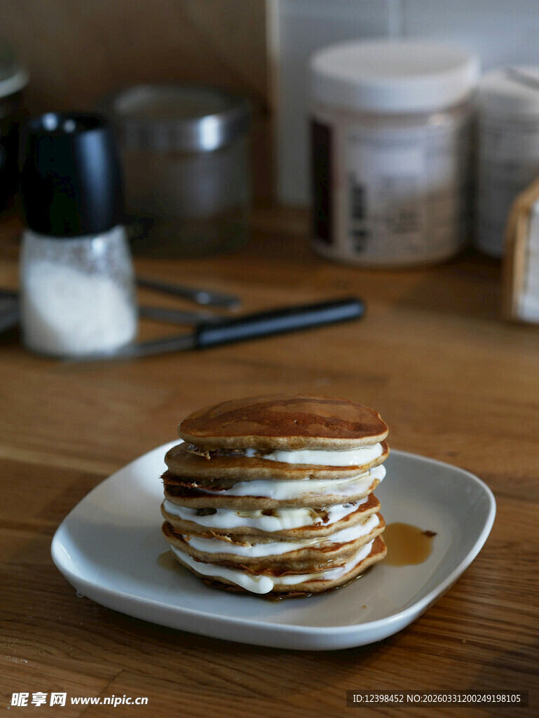 奶油煎饼