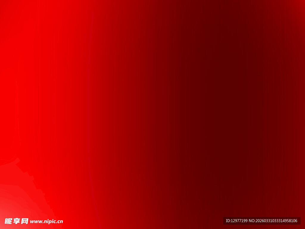 纯红色渐变背景图