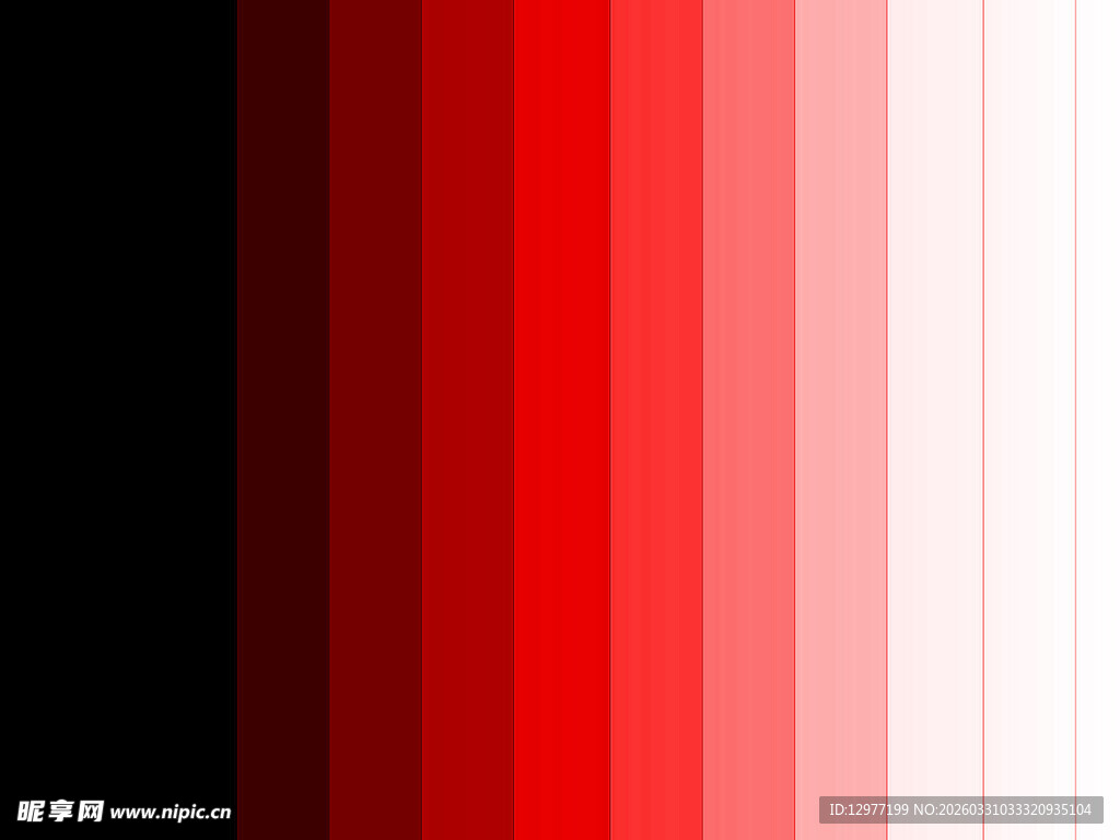 红黑渐变色彩条纹图案