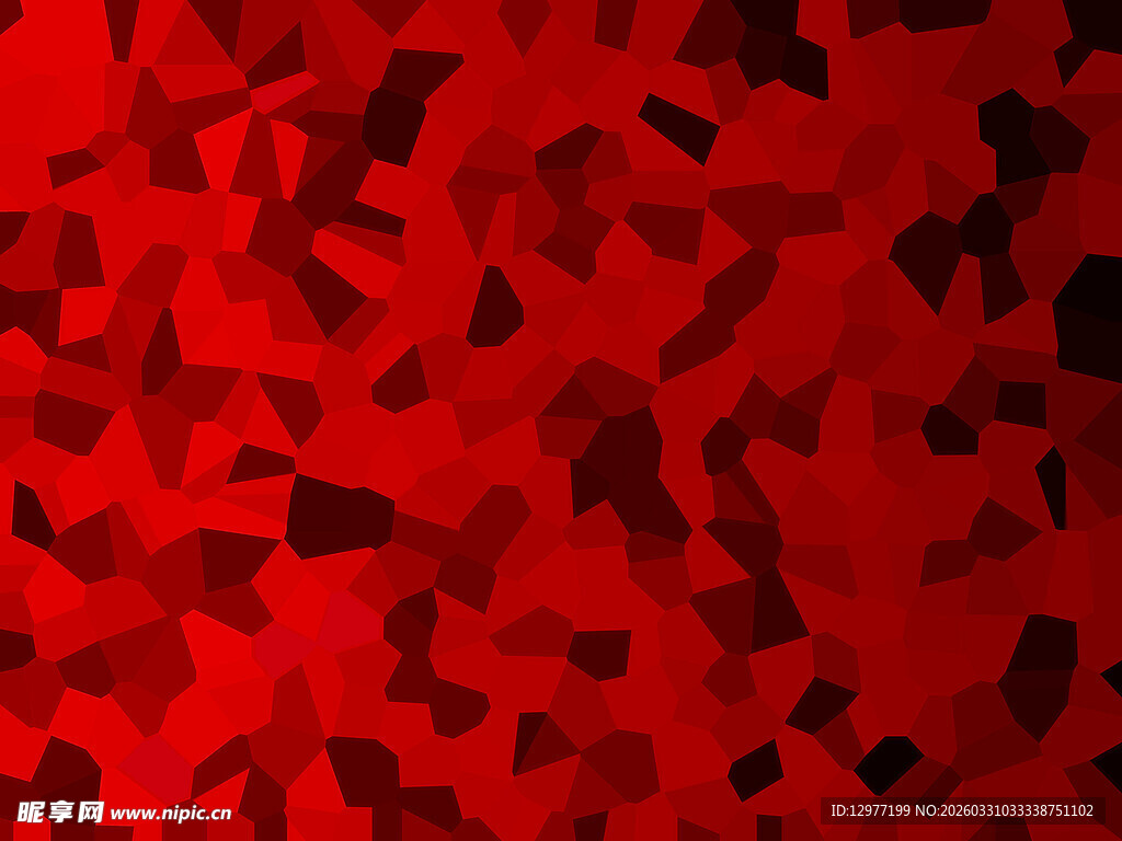 红色几何抽象背景图案
