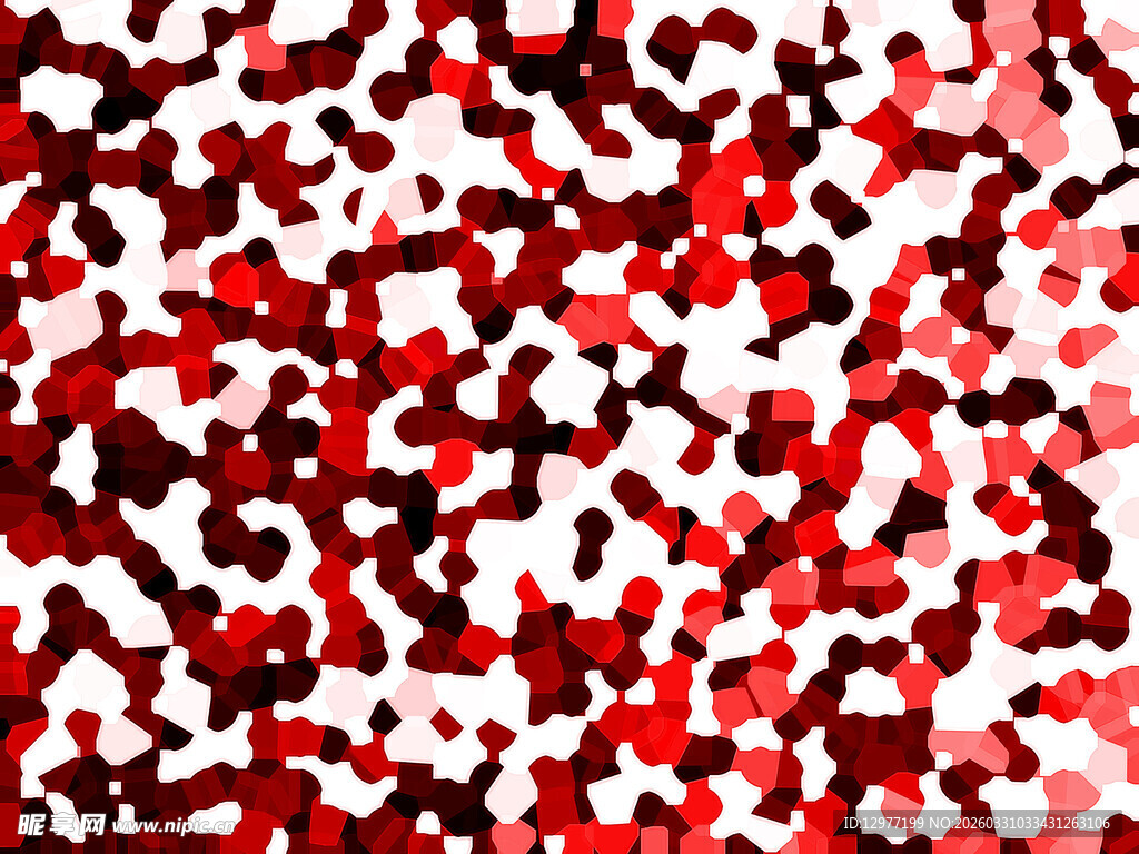 红白色调抽象图案纹理