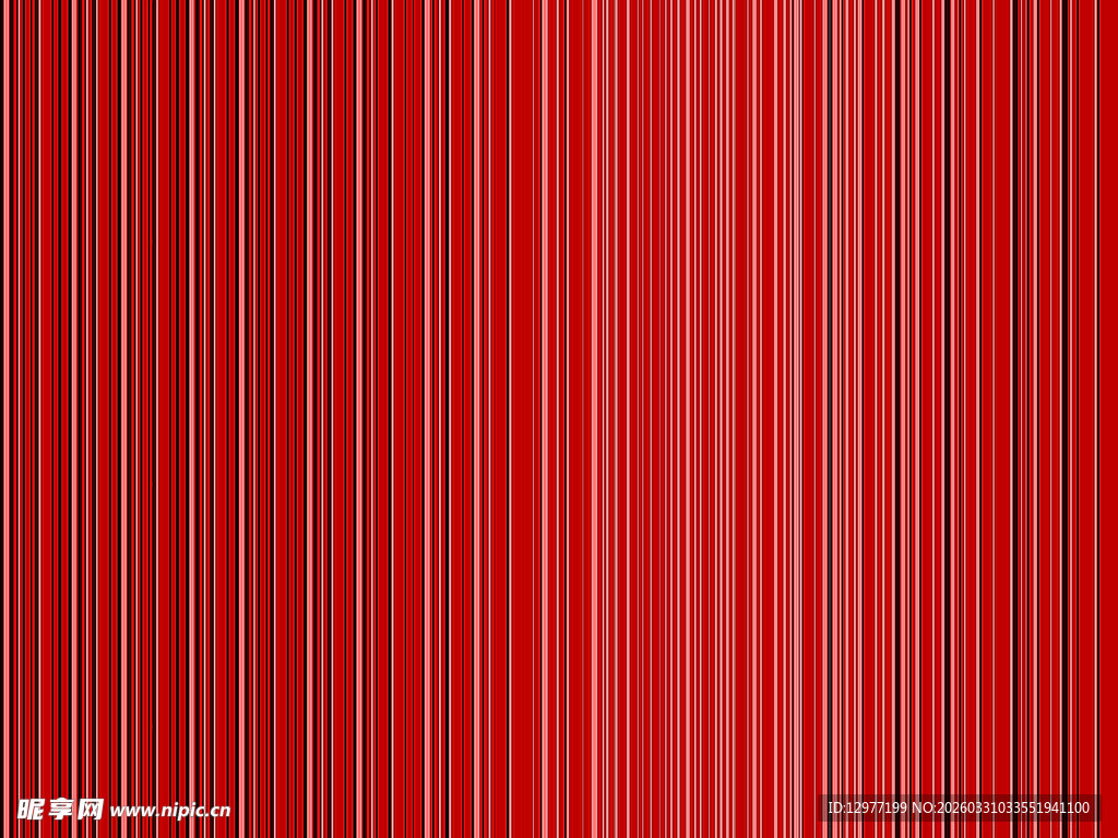 红色竖条纹背景图案