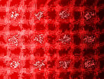 红色花纹图案背景