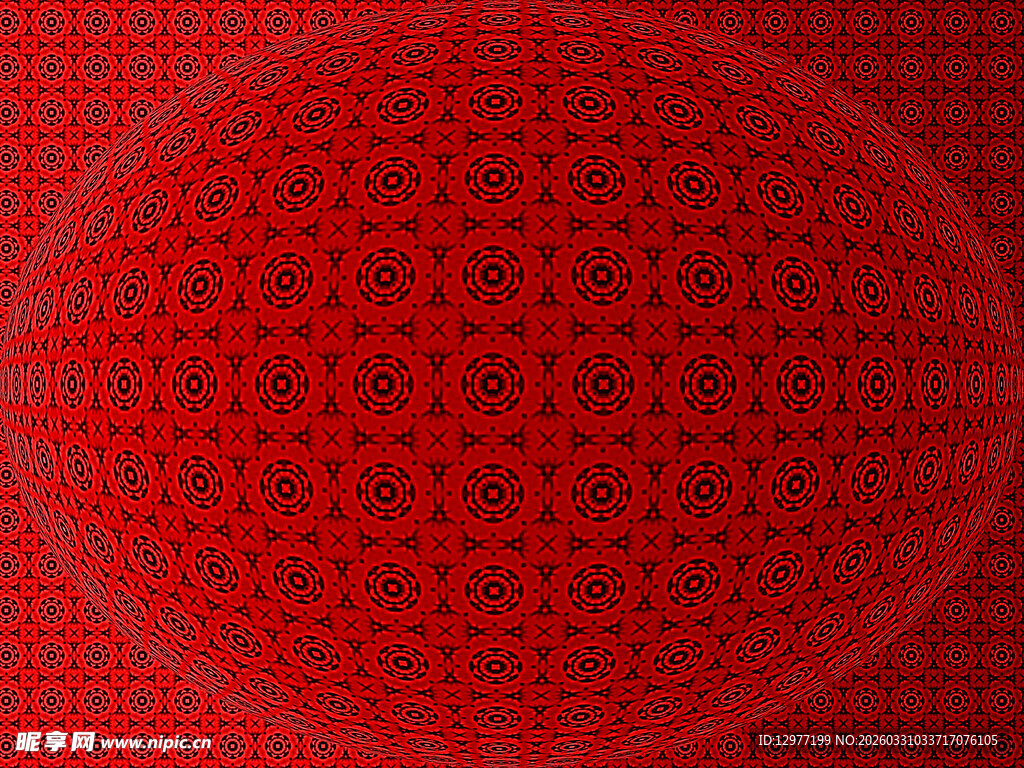 红色几何图案纹理背景
