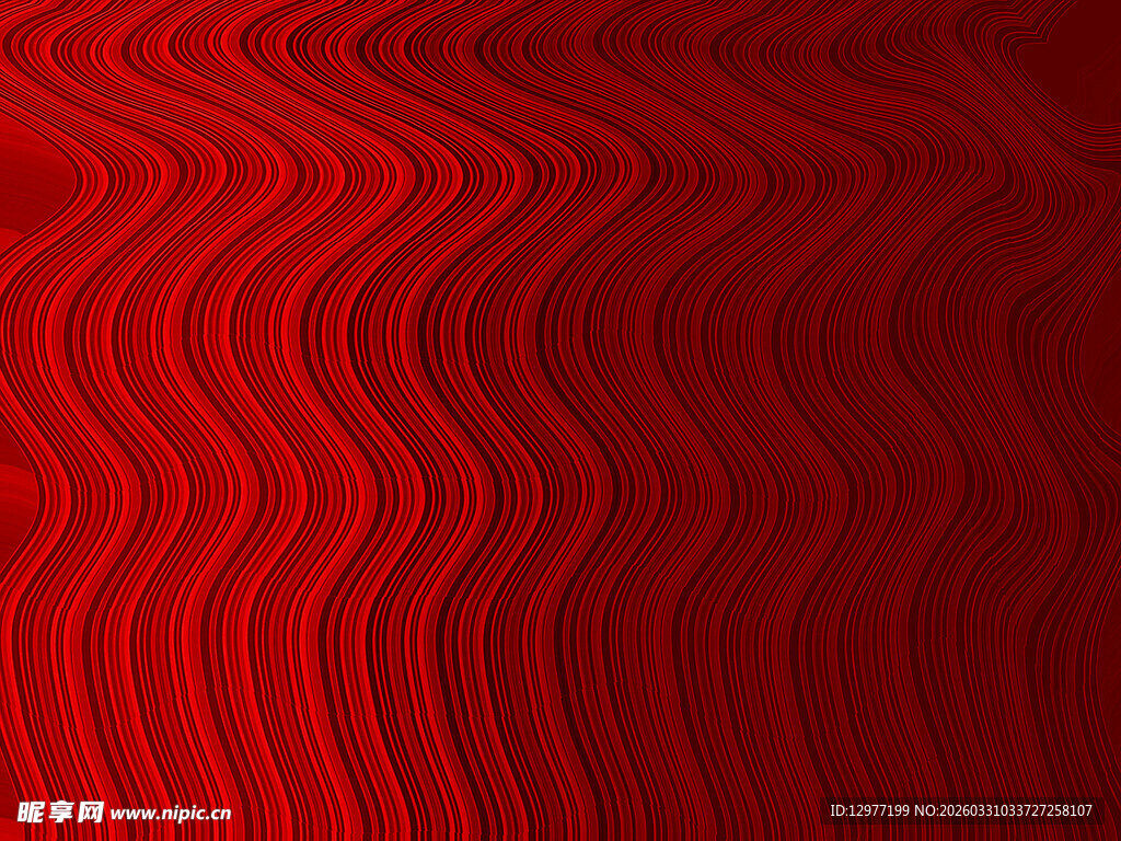 红色波浪纹理背景图案