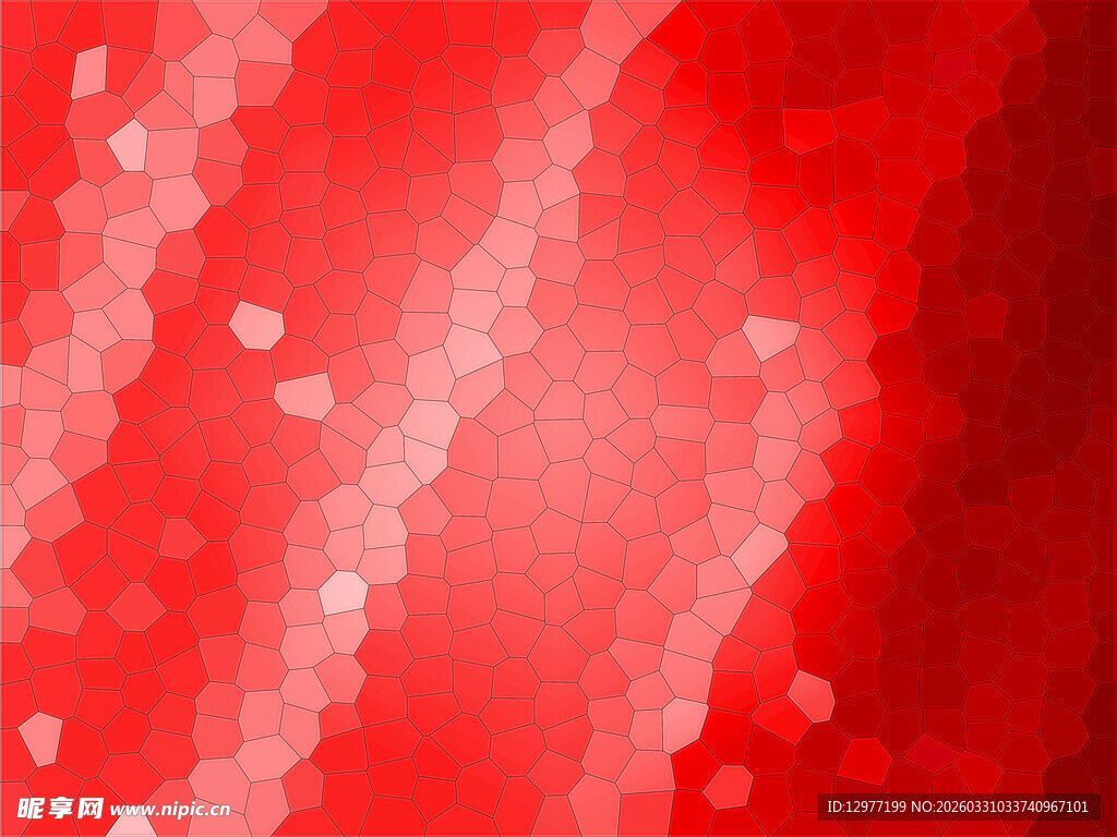 红色渐变几何背景图案