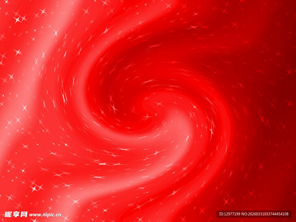 红色旋涡背景纹理图案