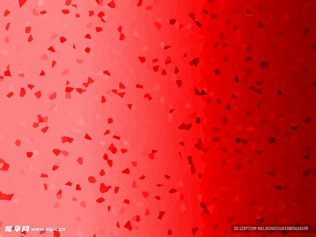 红色渐变带斑点纹理背景