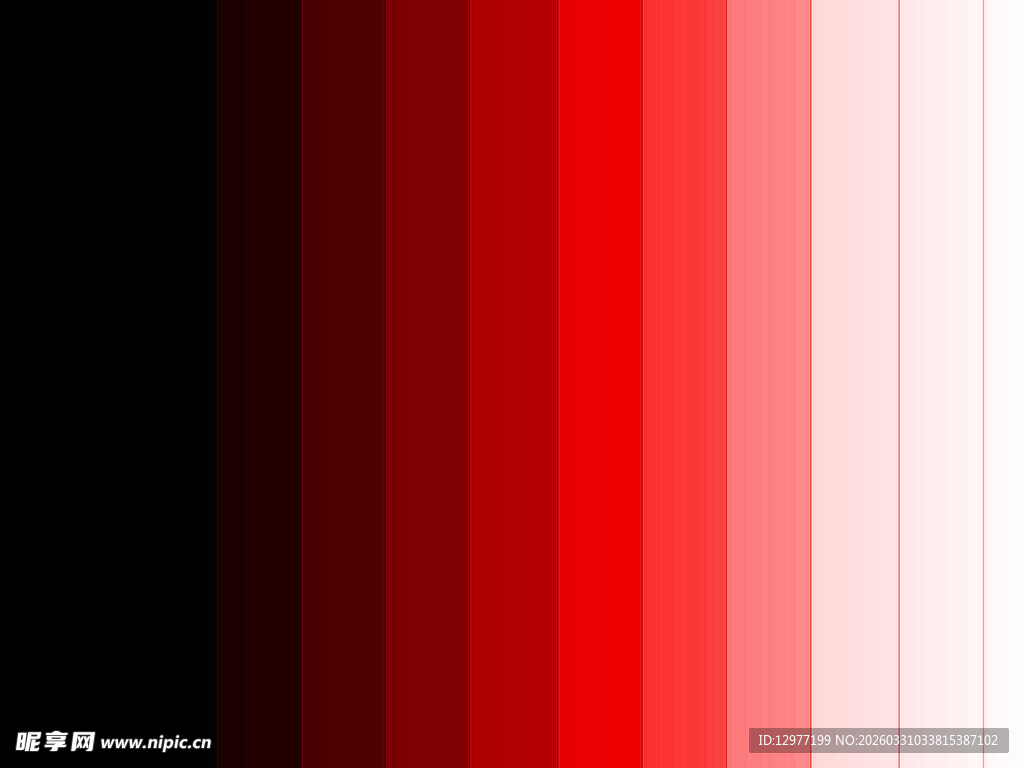 红黑渐变色彩条纹图