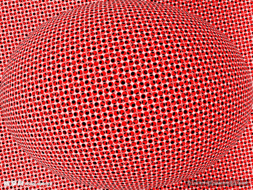红色网格纹理图案